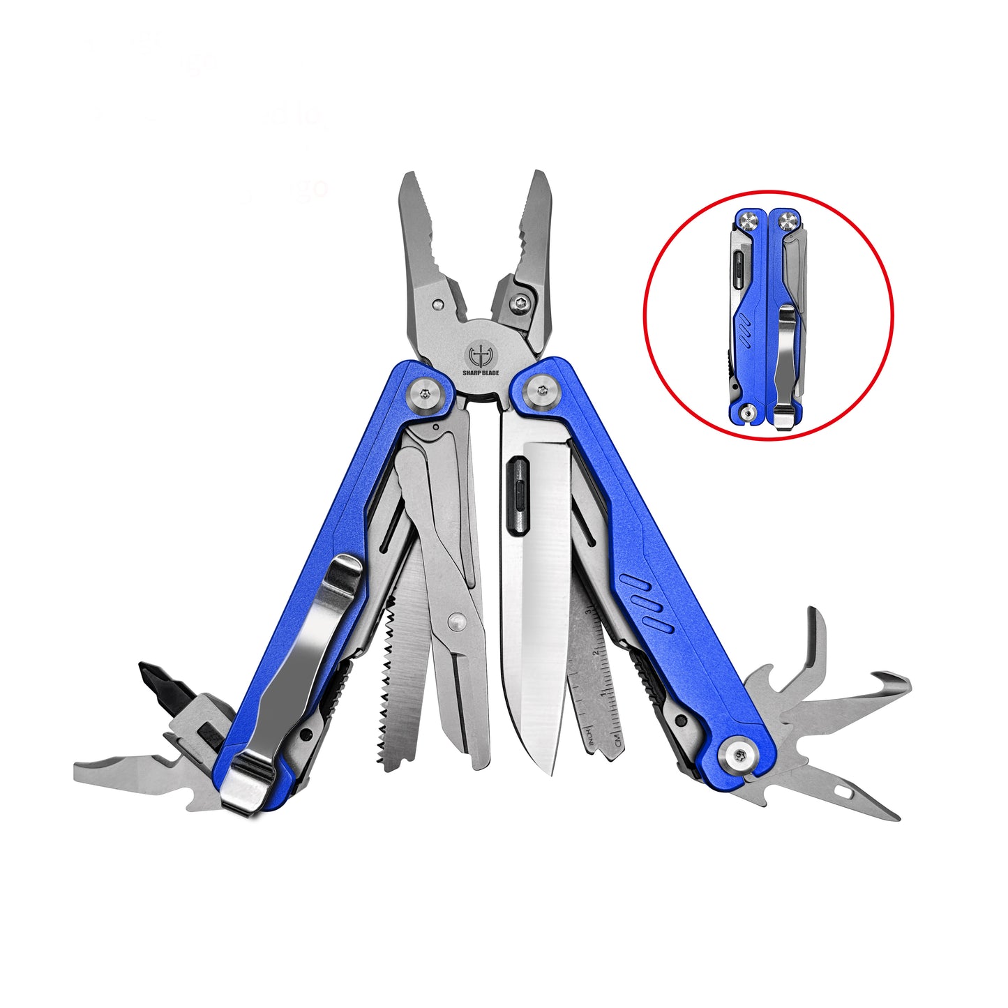 Multi functional sharpblade tool pliers